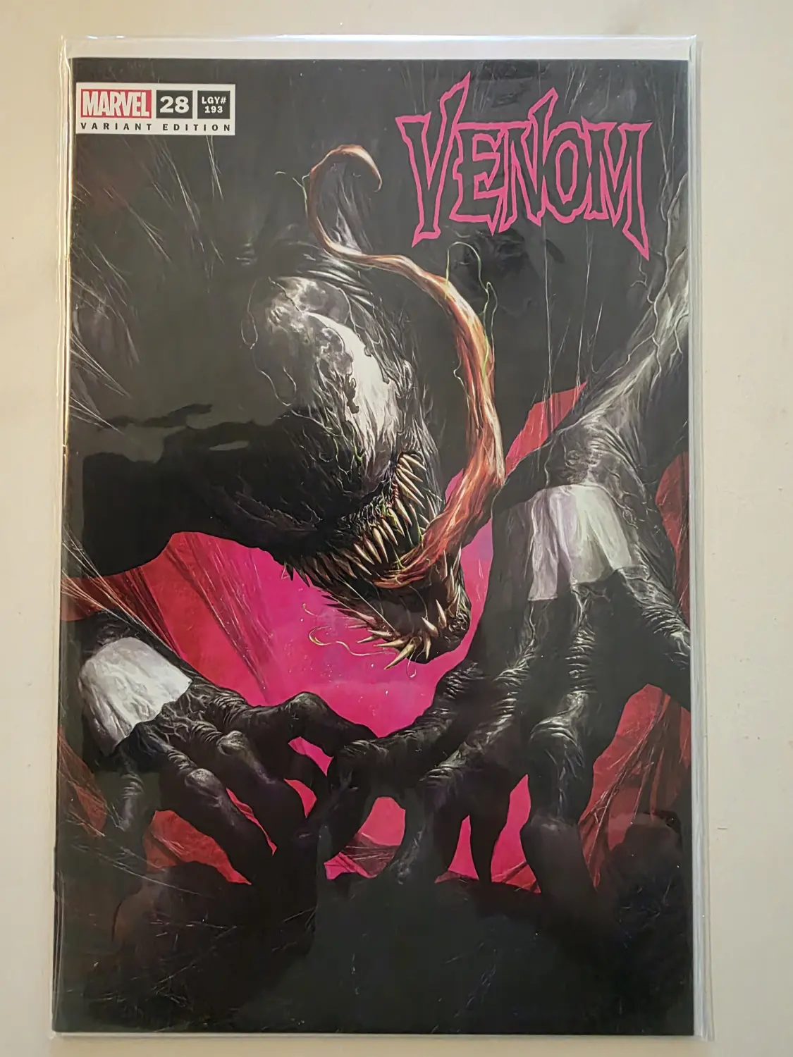 Venom #28 Dave Rapoza Unknown Comics Virgin Variant — Marvel 2020