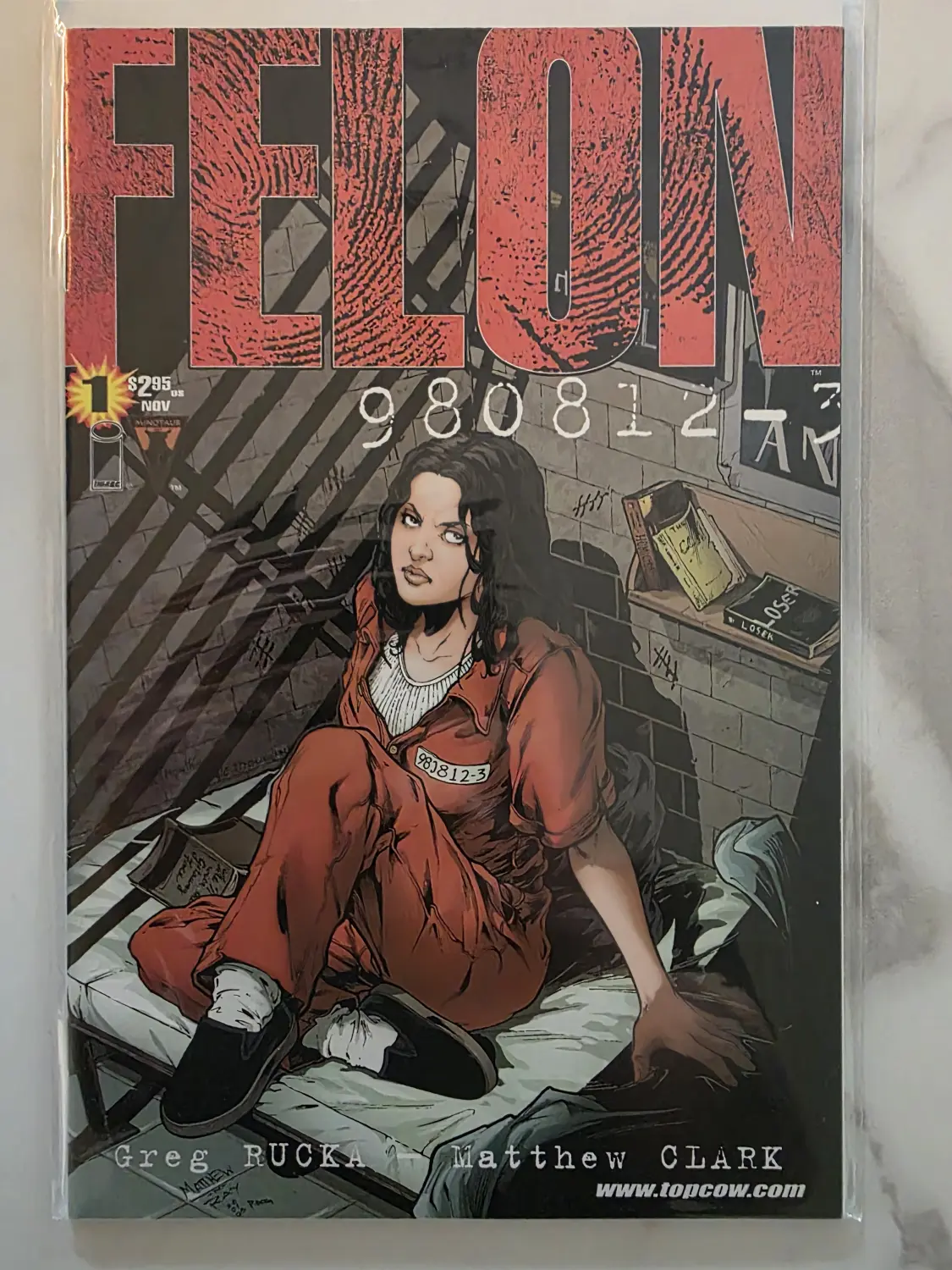 Felon #1–4 Complete Series — Top Cow / Image