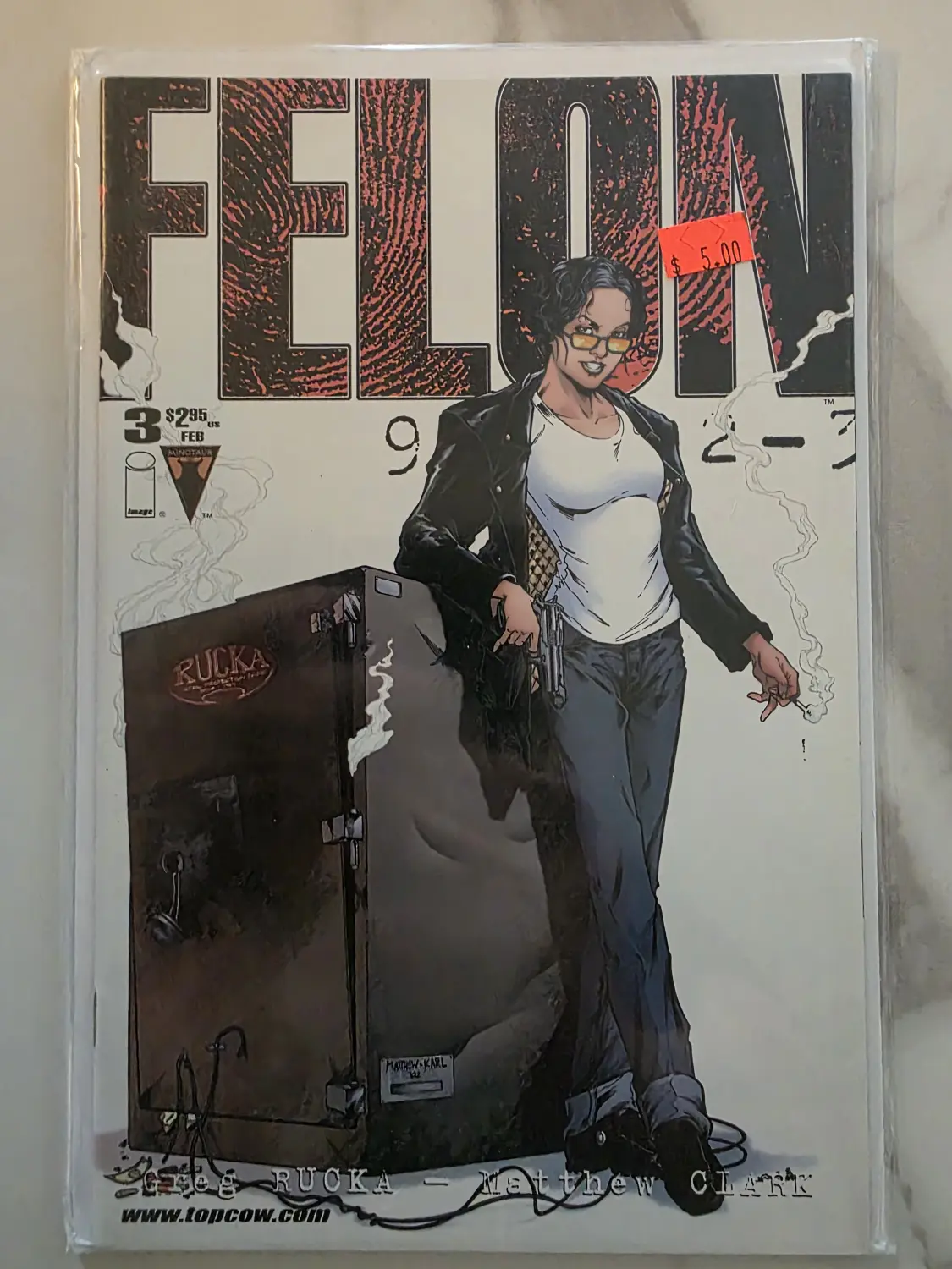 Felon #1–4 Complete Series — Top Cow / Image