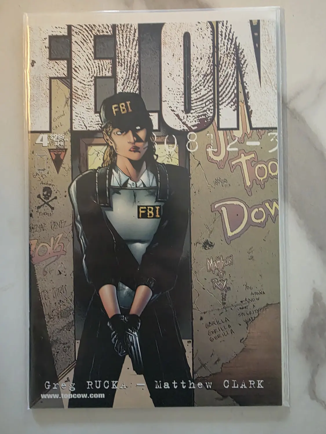 Felon #1–4 Complete Series — Top Cow / Image