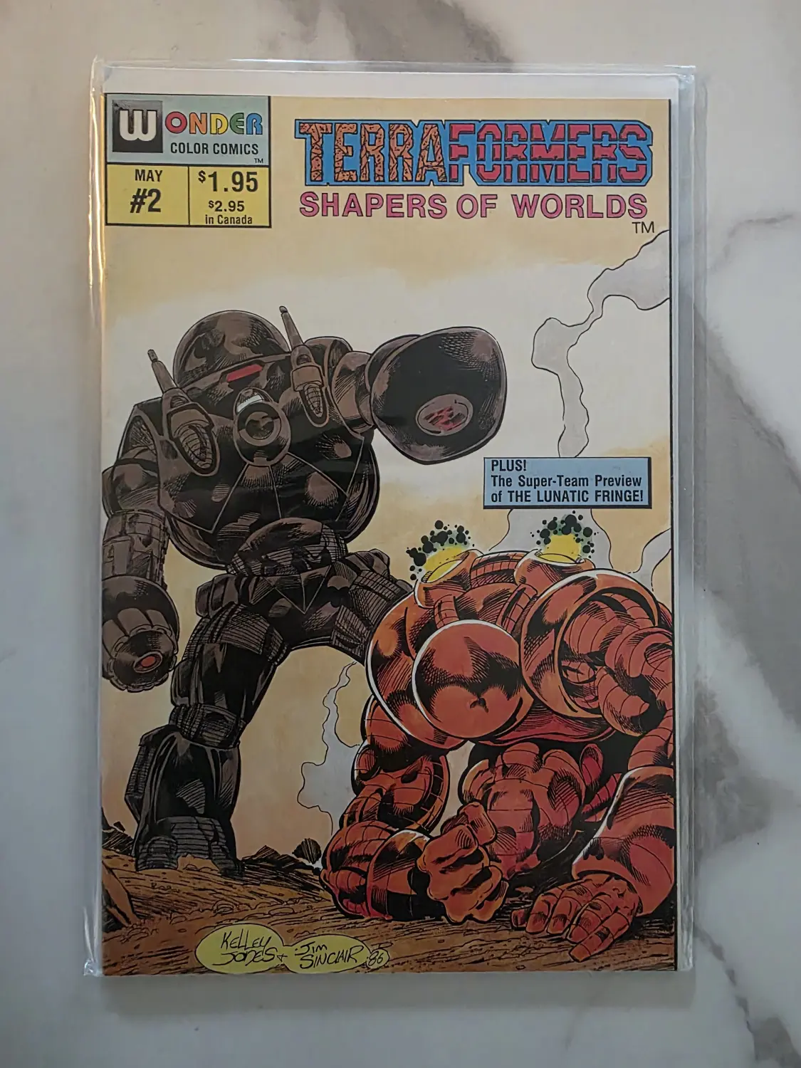 Terraformers: Shapers of Worlds #1–2 — Wonder Color Comics 1987