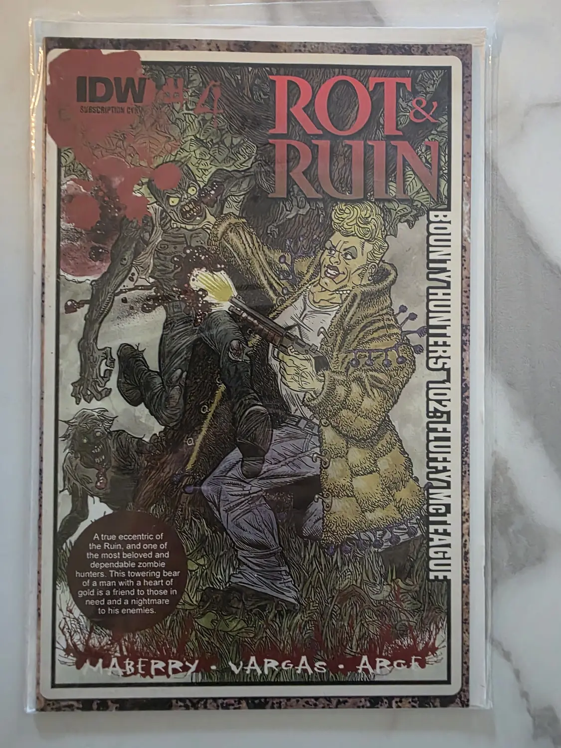 Rot & Ruin #4 of 5 Subscription Variant — IDW — OCT140527