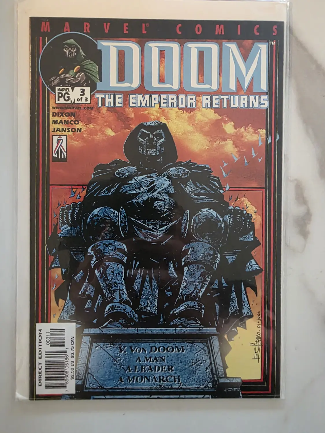 Doom: The Emperor Returns #1–3 Complete Series — Marvel
