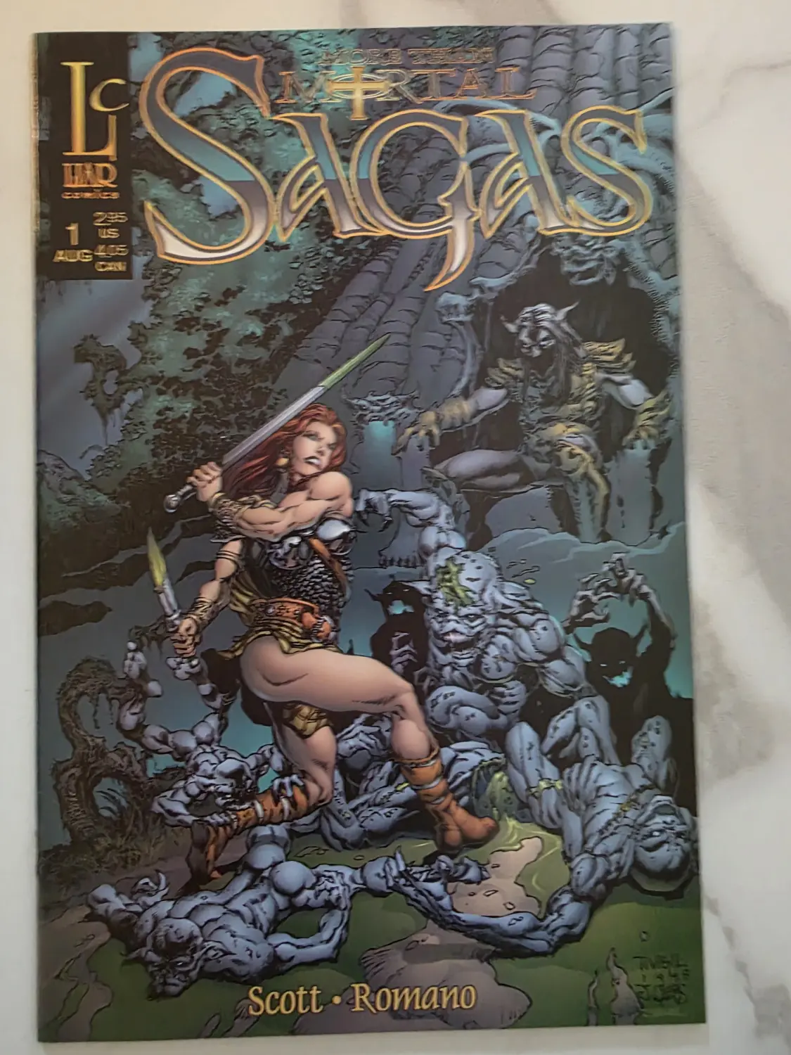 More Than Mortal: Sagas #1–3 Complete Series — Liar Comics