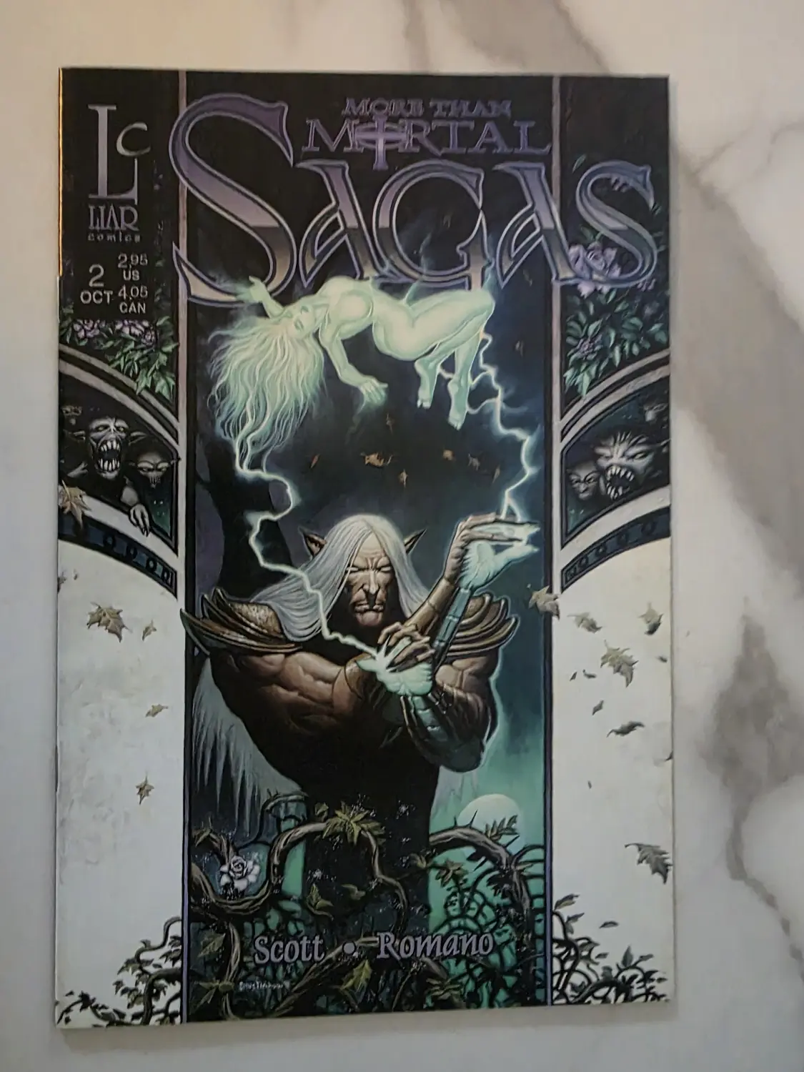 More Than Mortal: Sagas #1–3 Complete Series — Liar Comics