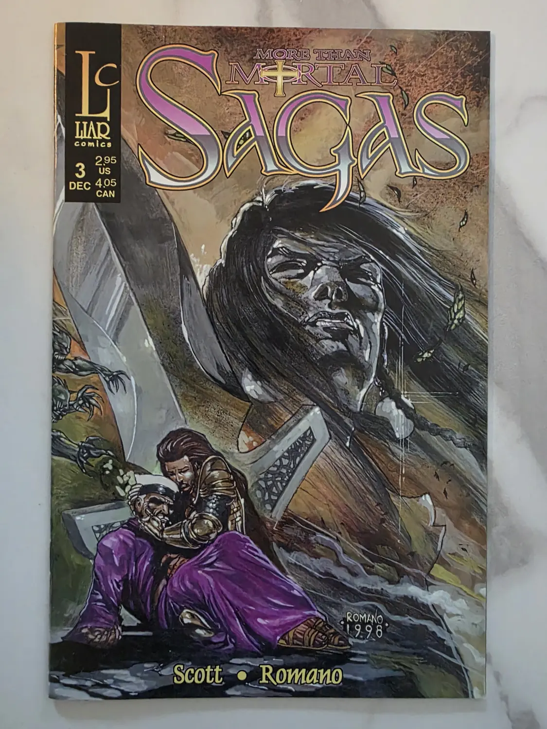 More Than Mortal: Sagas #1–3 Complete Series — Liar Comics