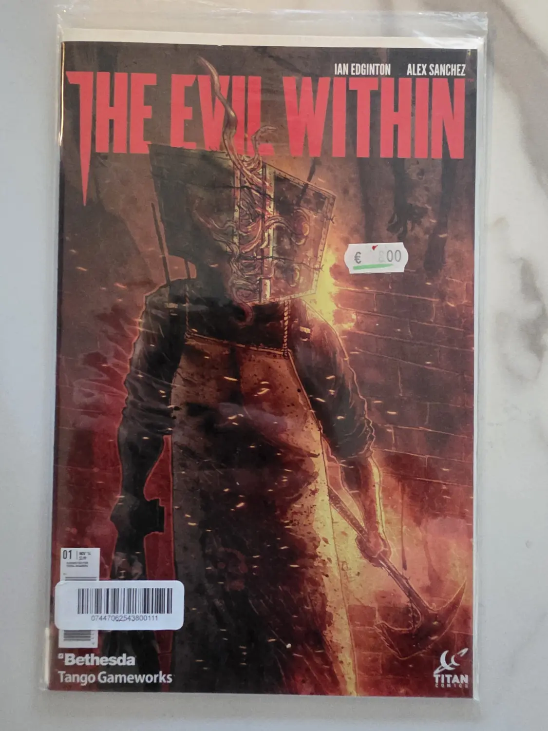 The Evil Within #1 of 4 — Ben Templesmith Regular Cover — Titan 2014