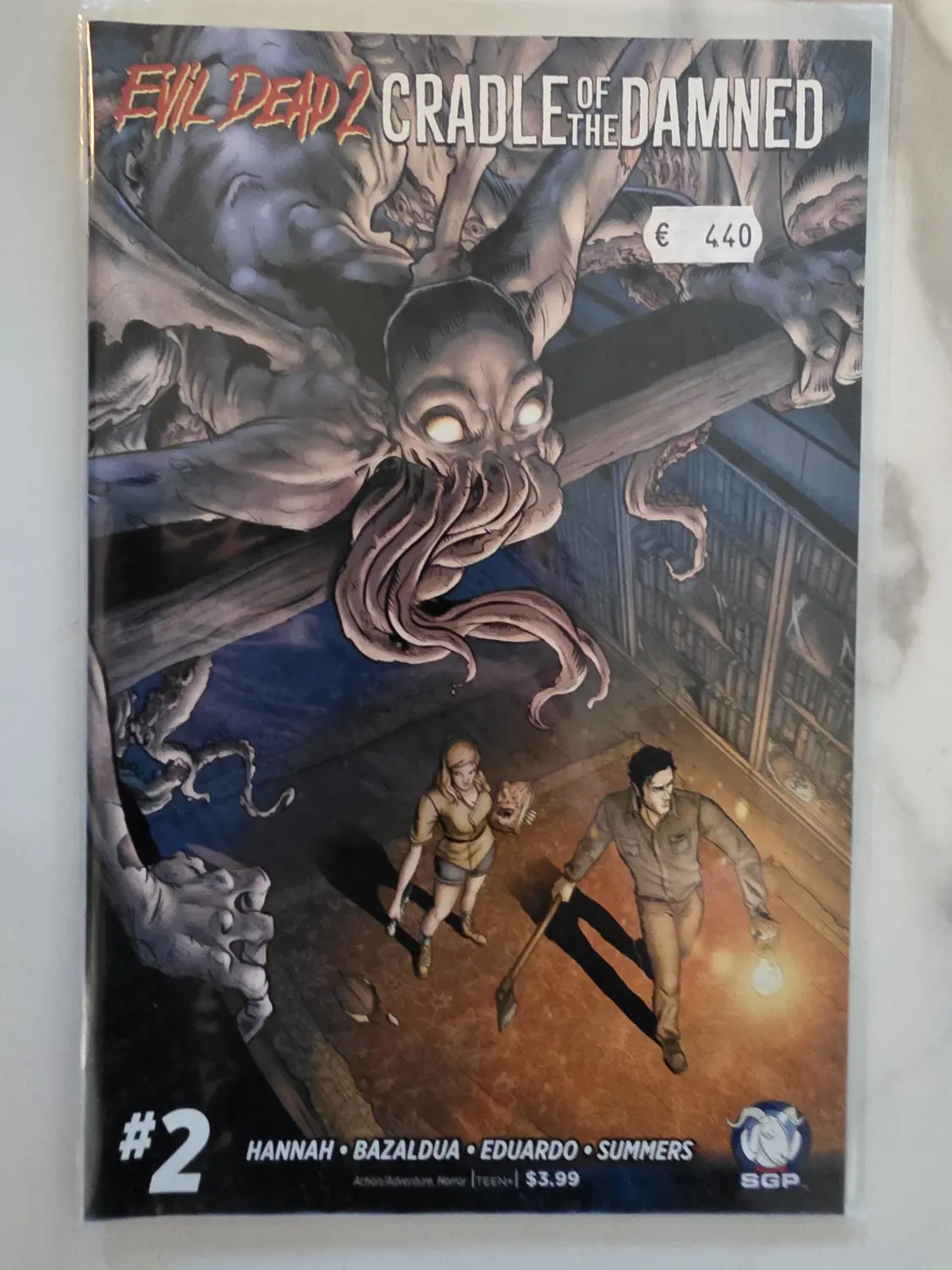 Evil Dead 2 Comic Lot — Dark Ones Rising #1 + Cradle of the Damned #2–3