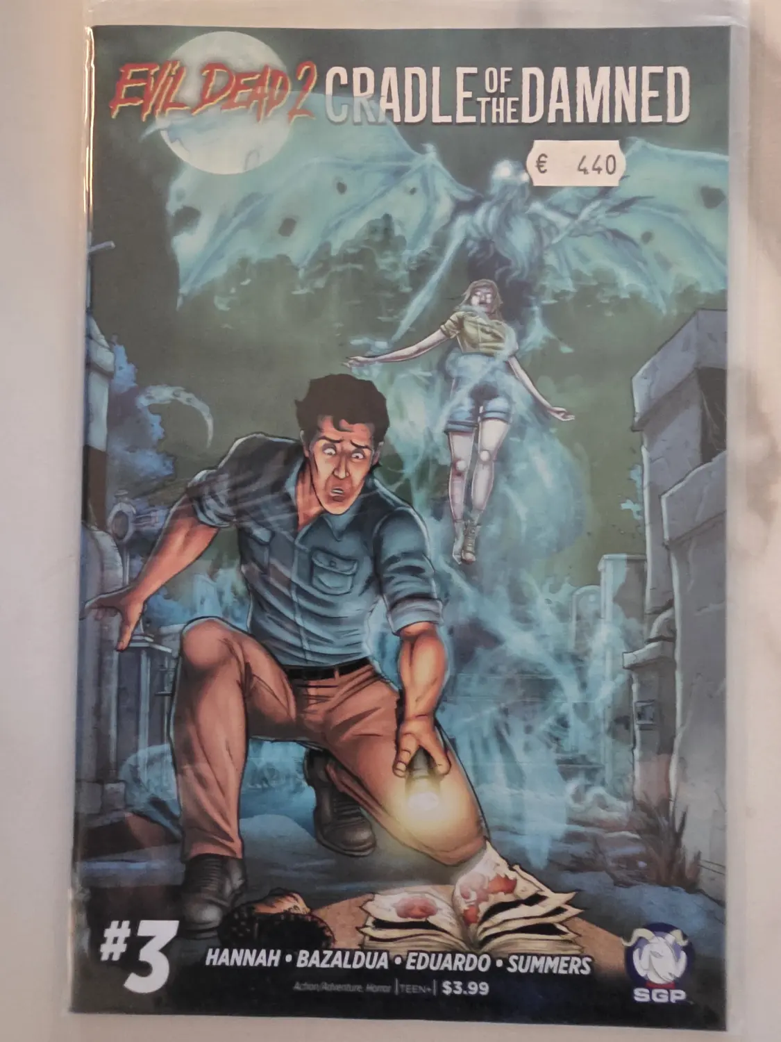 Evil Dead 2 Comic Lot — Dark Ones Rising #1 + Cradle of the Damned #2–3