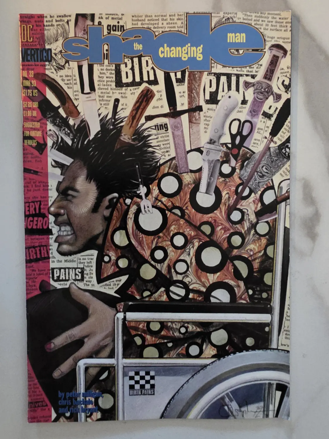 Shade, the Changing Man #33 — Vertigo 1993