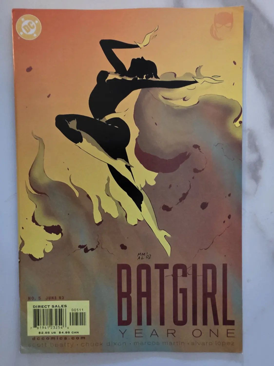 Batgirl: Year One #5 of 9 — DC Comics 2003 — Marcos Martin