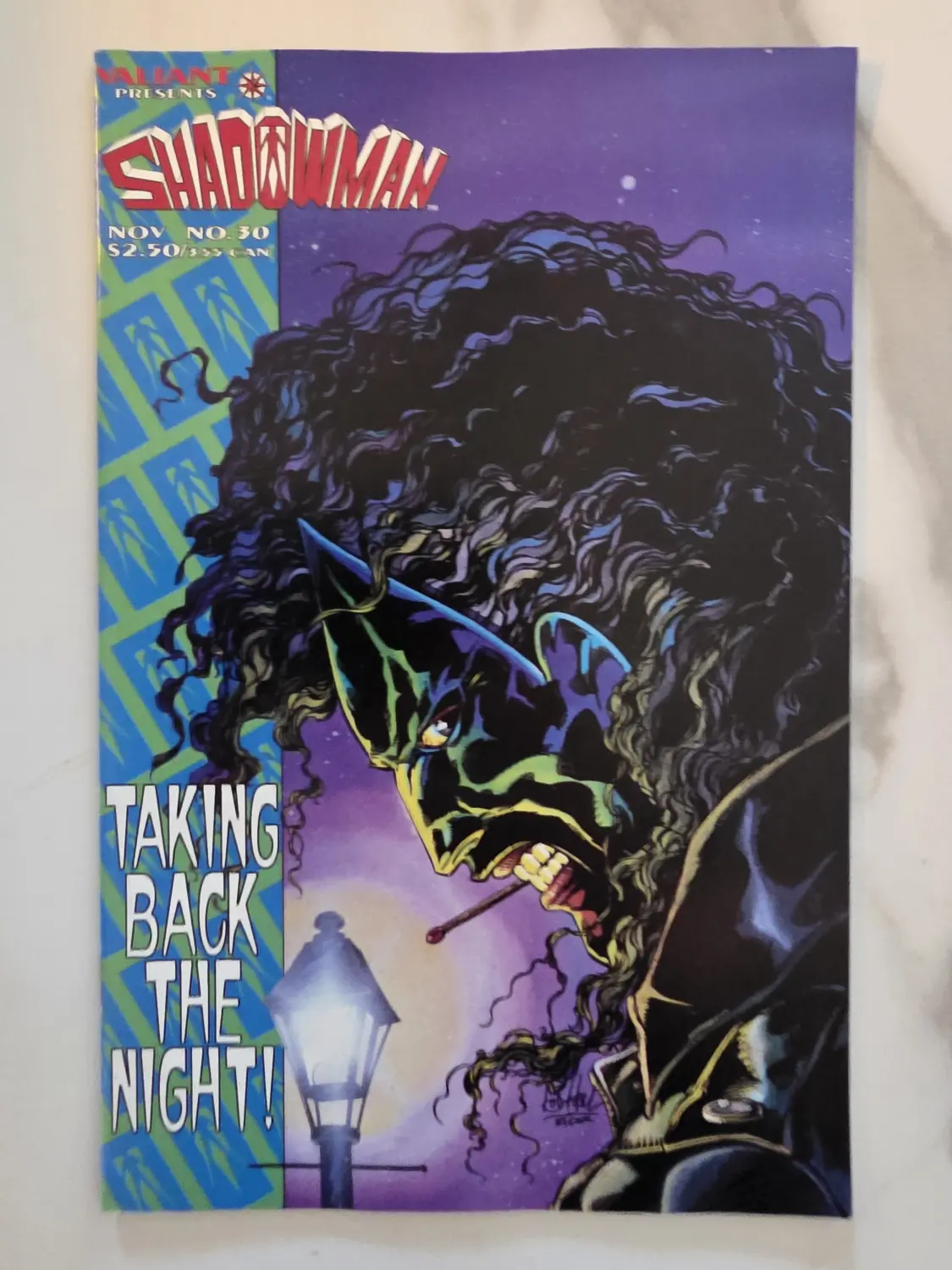 Shadowman #30 — Valiant Comics 1994 — Taking Back the Night