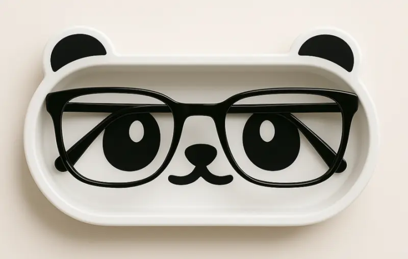Vassoio portaocchiali Panda