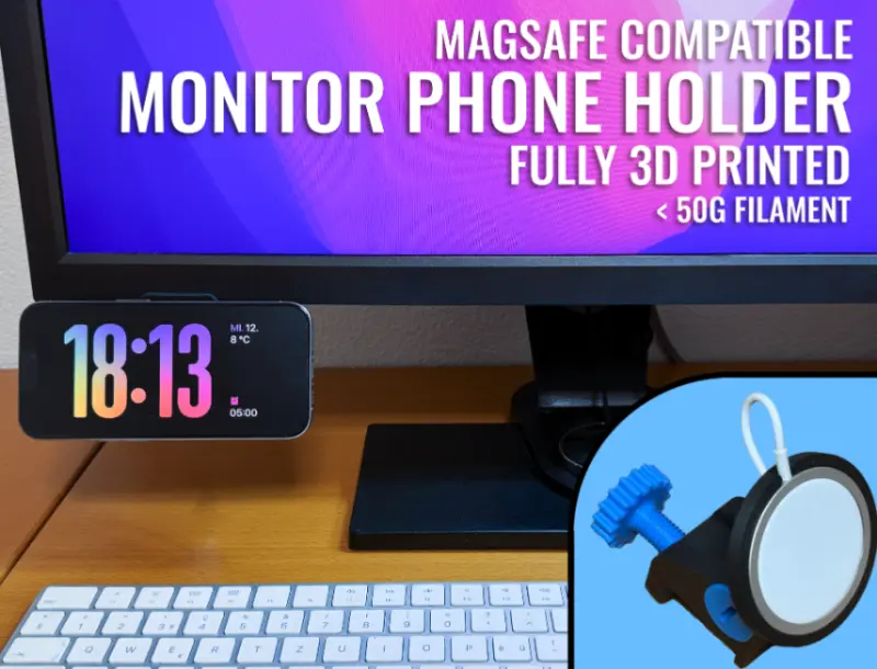 Supporto per telefono MagSafe per monitor
