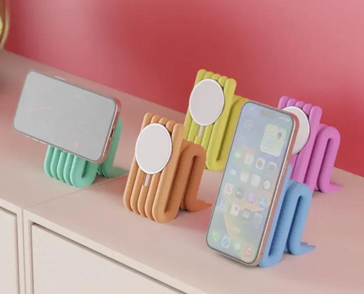 Supporto di ricarica iPhone. Dock di ricarica MagSafe