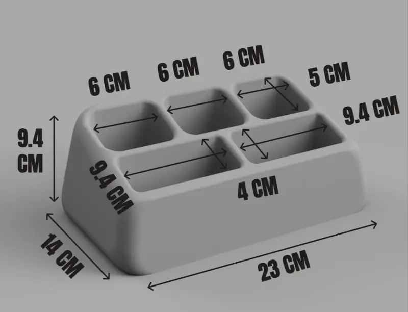 Porta Telecomandi Minimale
